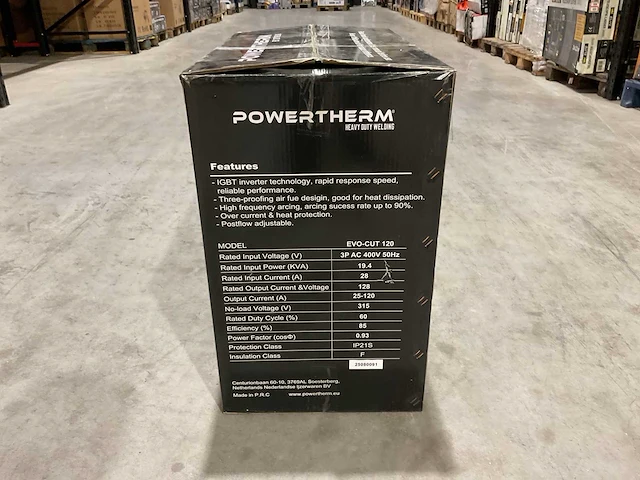 Powertherm evo-cut 120 plasmasnijmachine - afbeelding 13 van  20