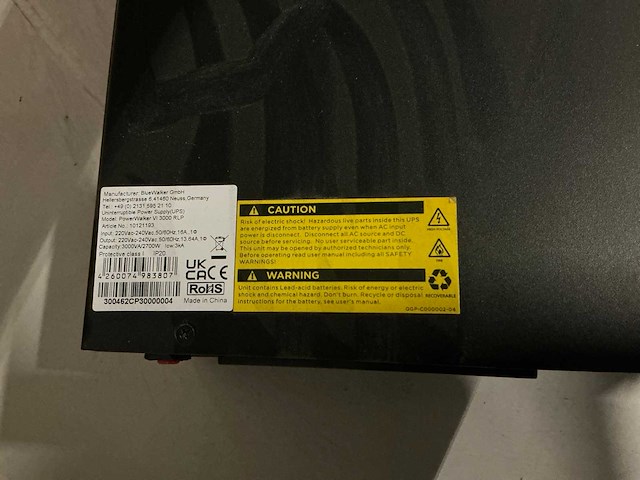 Powerwalker vi 3000 rlp - afbeelding 2 van  3