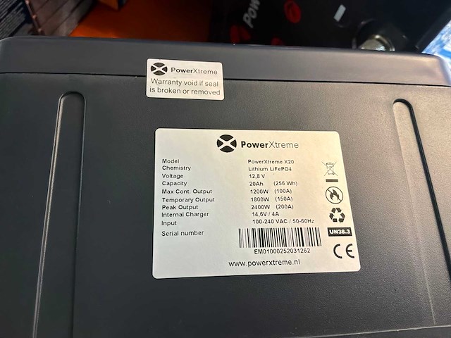 Powerxtreme x30 lithium lifepo4 caravan accu - afbeelding 3 van  4
