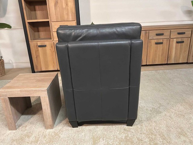 Praag leren fauteuil - afbeelding 7 van  9