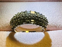 Prachtige 18 krt wit gouden ring met natuurlijke diamant 1,66 crt - afbeelding 5 van  7