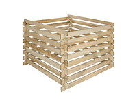 Practo garden compostbak hout 530l - afbeelding 4 van  5