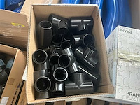 Praher plastics t-stuk 90 pvc-u 50mm lijmmof (180x) - afbeelding 3 van  5