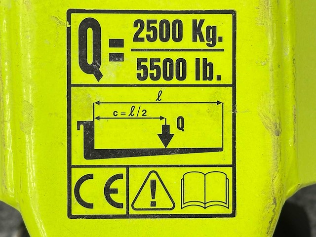 Pramac - hand hydraulische palletwagen - afbeelding 3 van  4