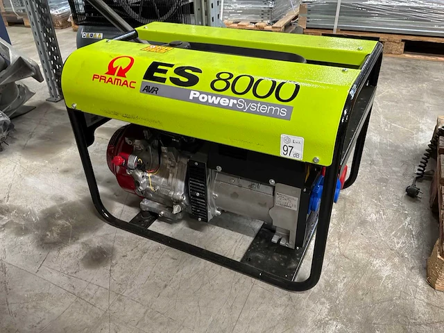 Pramac es8000 3 fase noodstroomaggregaat - afbeelding 1 van  5