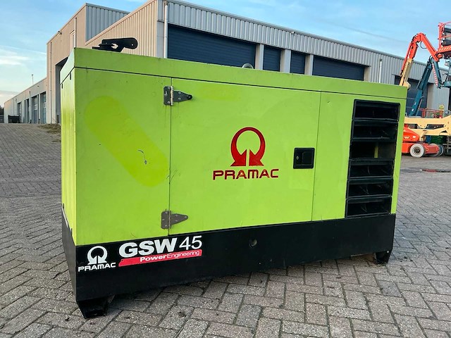 Pramac gsw 45 stroomgenerator - afbeelding 1 van  11