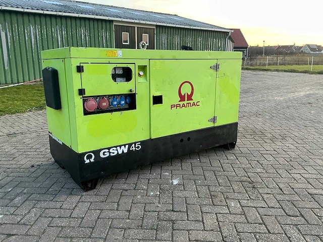 Pramac gsw 45 stroomgenerator - afbeelding 6 van  11