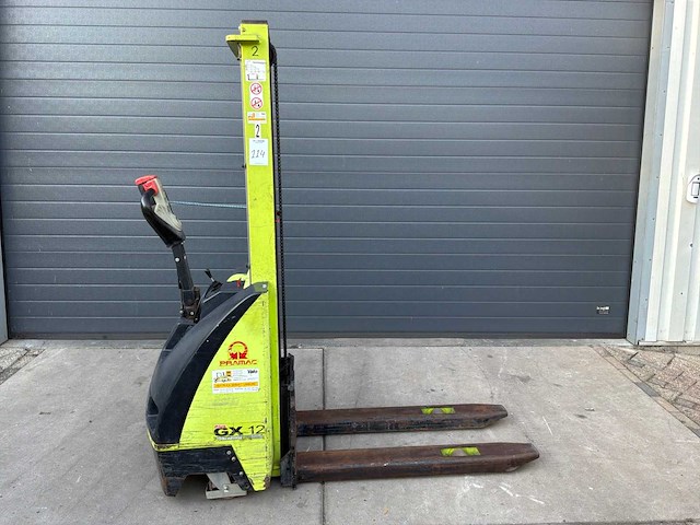 Pramac gx 12 elektrische stapelaar 1200kg 3500mm - afbeelding 2 van  7