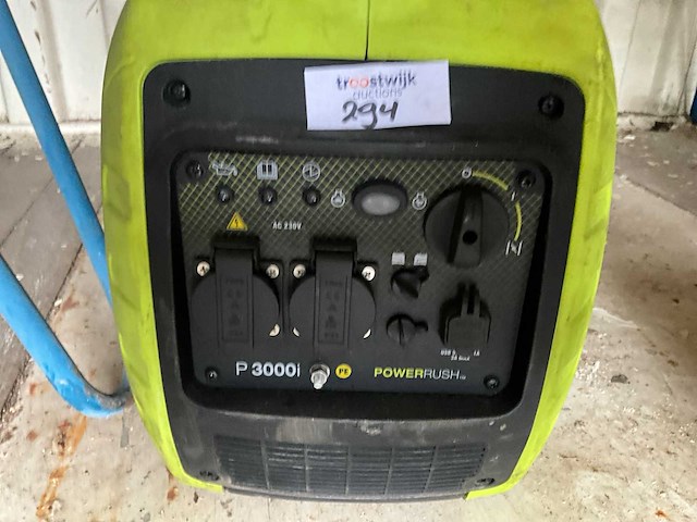 Pramac p3000i stroomgenerator - afbeelding 5 van  5