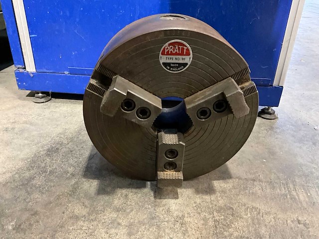 Pratt nr. 98 drie-kaak draaibank chuck - afbeelding 2 van  6