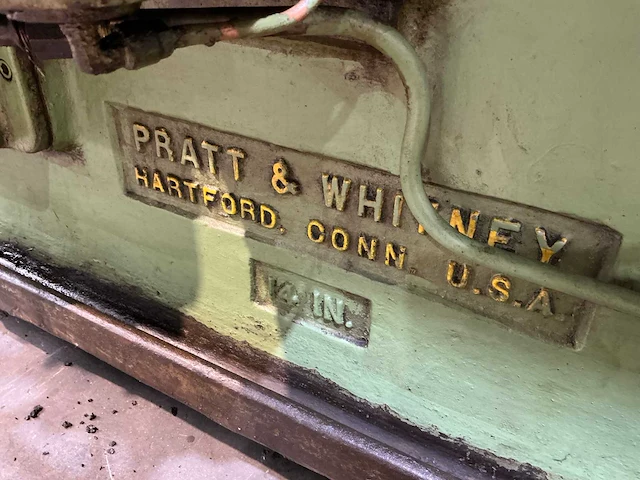 Pratt & whitney - model b - 14-in - vlakslijpmachine - afbeelding 11 van  15