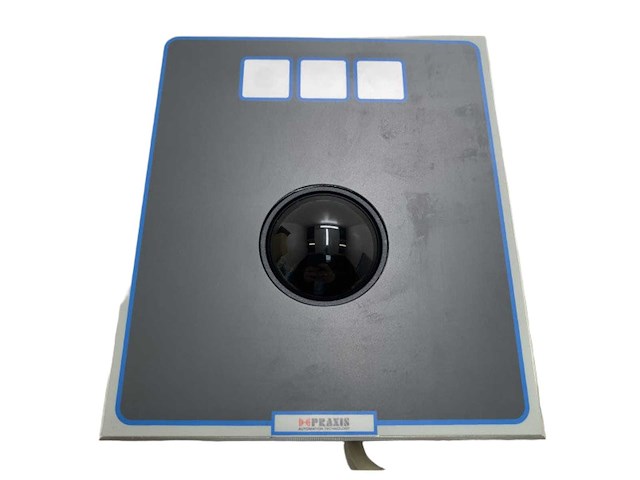 Praxis flush mount trackball control panel black - 93.6.020.200 - afbeelding 1 van  7