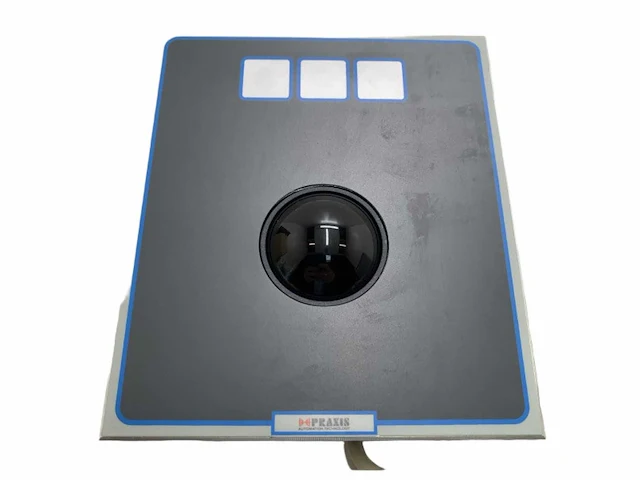 Praxis flush mount trackball control panel black - 93.6.020.200 - afbeelding 1 van  7