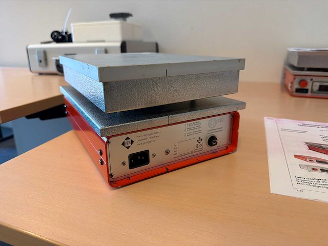 Präzitherm laboratorium hotplate precisie verwarmingsplaat - afbeelding 4 van  4