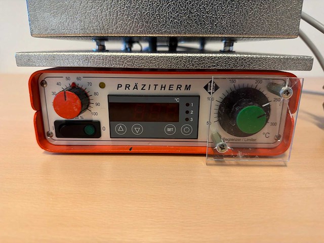 Präzitherm laboratorium hotplate precisie verwarmingsplaat - afbeelding 2 van  4