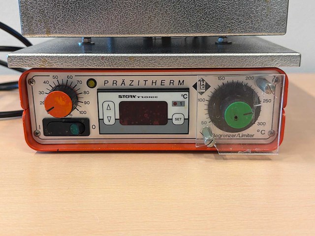 Präzitherm laboratorium hotplate precisie verwarmingsplaat - afbeelding 2 van  3