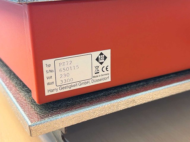 Präzitherm pz72 laboratorium verwarmingsplaat 3300w professioneel - afbeelding 3 van  3