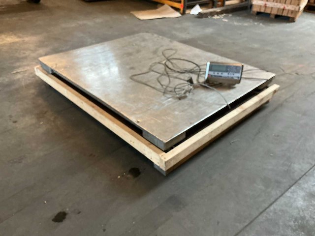 Preciamolen i20 x112-b rvs vloerweegschaal - afbeelding 4 van  6