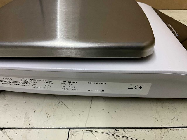 Precisa gravimetrics lx 3200d precisevenaar precisevenaar - afbeelding 7 van  8
