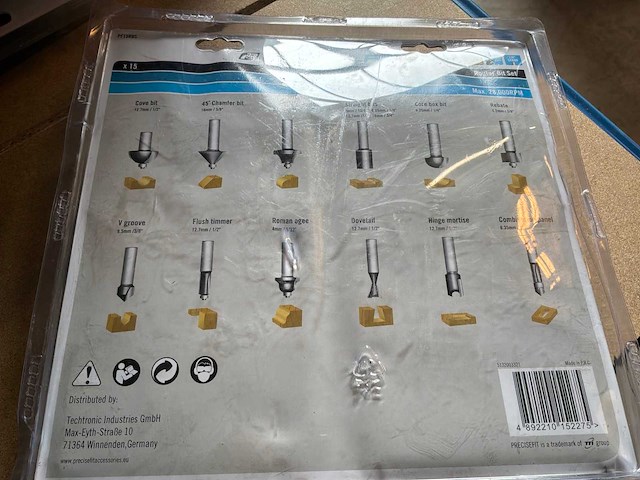 Precisefit freesset (8x) - afbeelding 2 van  3