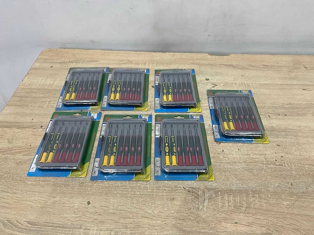 Precisie schroevendraaier set (7x) - afbeelding 3 van  6