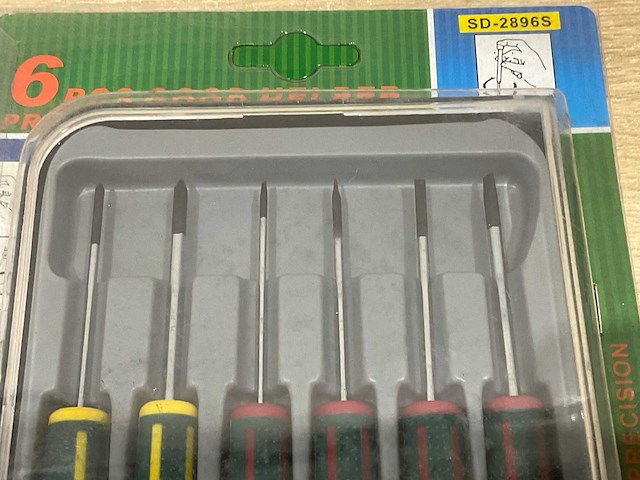 Precisie schroevendraaier set (7x) - afbeelding 5 van  6