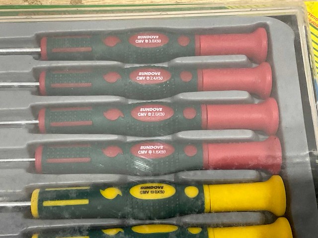 Precisie schroevendraaier set (7x) - afbeelding 6 van  6