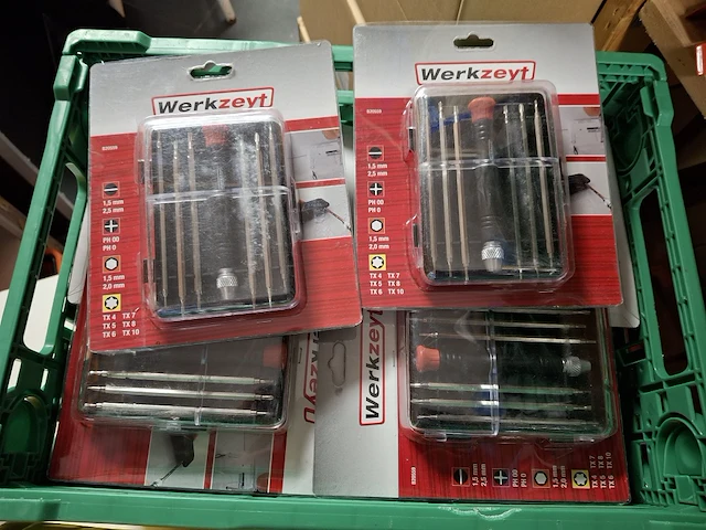 Precisie schroevendraaierset 12 stuks - afbeelding 1 van  3