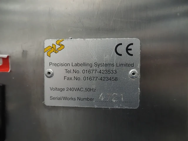 Precision labelling systems limited - afbeelding 5 van  13