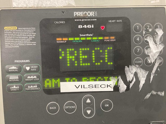 Precor 846i home trainer - afbeelding 5 van  6