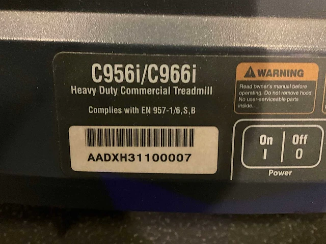 Precor c956i/c966i loopband - afbeelding 2 van  11