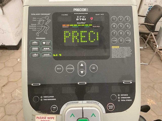 Precor efx 576i crosstrainer - afbeelding 6 van  6