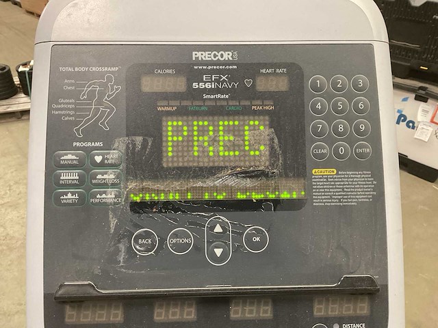 Precor efx crosstrainer - afbeelding 6 van  7