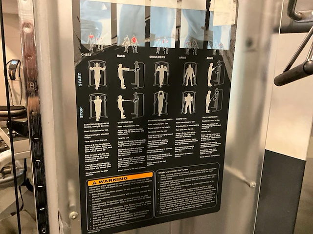 Precor fts krachtstation - afbeelding 8 van  9