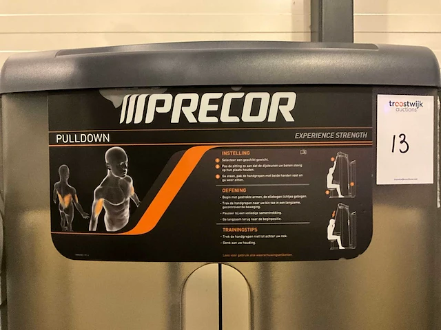 Precor pulldown machine - afbeelding 8 van  8