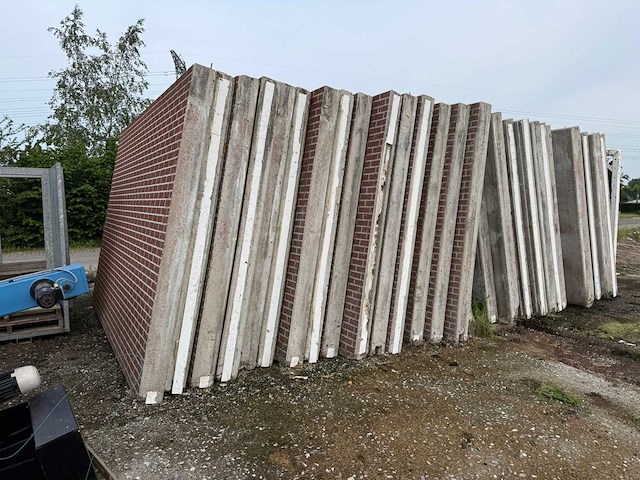 Prefab wanddeel (32x) - afbeelding 1 van  4