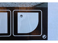 Préfixe / slim - kwartronde douchebak - kwartronde douchebak wit (90x90x4 cm) - afbeelding 6 van  7
