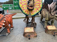 Prehistoric planet dinausaurus dilophosaurus(met add-ons) 5 meter - afbeelding 2 van  7