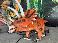 Prehistoric planet dinosaurus triceratops 4 meter - afbeelding 4 van  9