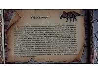Prehistoric planet dinosaurus triceratops 4 meter - afbeelding 6 van  9