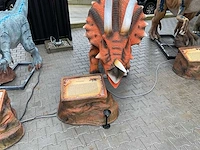 Prehistoric planet dinosaurus triceratops 4 meter - afbeelding 7 van  9