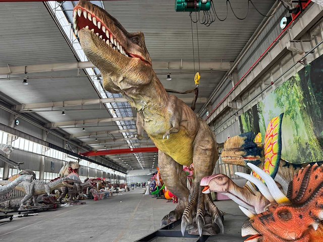 Prehistoric planet dinosaurus tyrannosaurus rex 12 meter - afbeelding 2 van  7