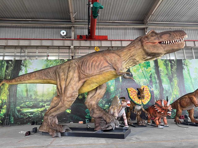 Prehistoric planet dinosaurus tyrannosaurus rex 12 meter - afbeelding 1 van  7