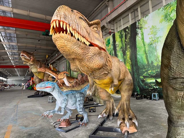 Prehistoric planet dinosaurus tyrannosaurus rex 7 meter - afbeelding 3 van  7