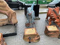 Prehistoric planet dinosaurus velociraptor 3 meter - afbeelding 3 van  5
