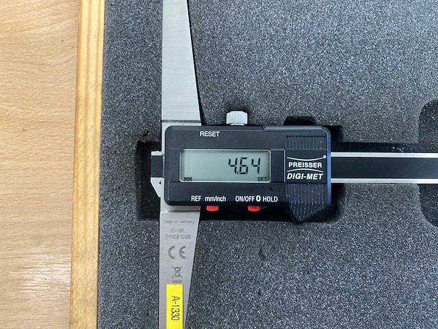 Preisser m-0136 dh-002 dieptemeter - afbeelding 4 van  6