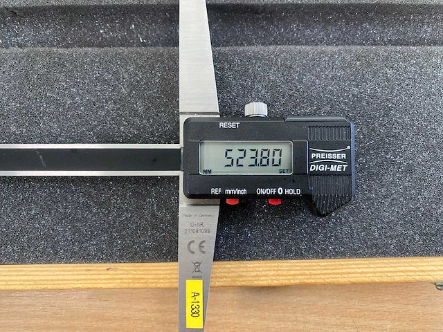 Preisser m-0136 dh-002 dieptemeter - afbeelding 6 van  7