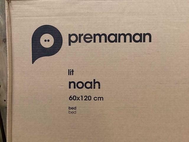 Premaman - noah - houten babybed - afbeelding 3 van  4