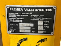 Premier pallet inverter palletkantelaar - afbeelding 5 van  5