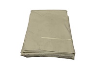 Premium capitani double cotton sheet set 240x300 cm - breathable & durable marine bedding with pillowcases - afbeelding 1 van  2